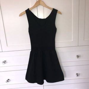 Sandro Black Knit Dress